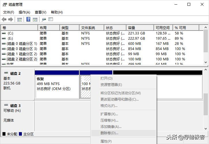 删除分区会怎么样（不小心删了电脑硬盘分区，数据还能恢复吗？）(图7)