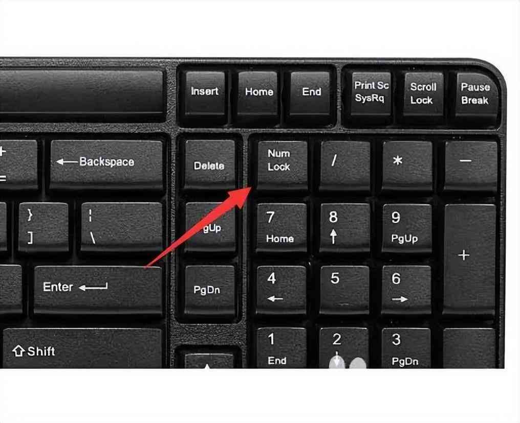 键盘锁住了怎么解锁（键盘数字键打不出来怎么解锁）(图2)
