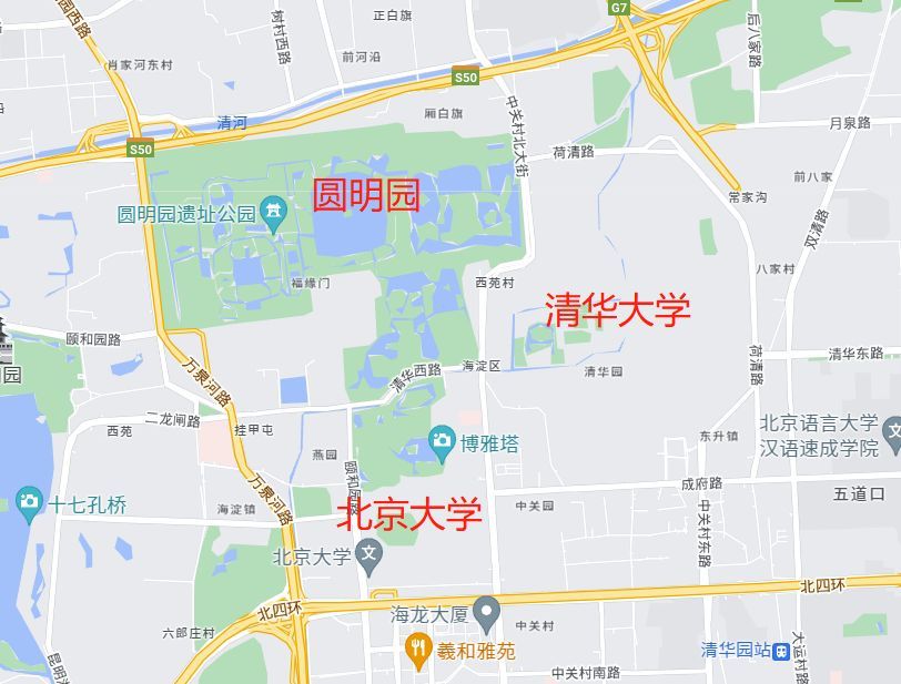 圆明园遗址在哪个位置（圆明园在哪里？）(图3)